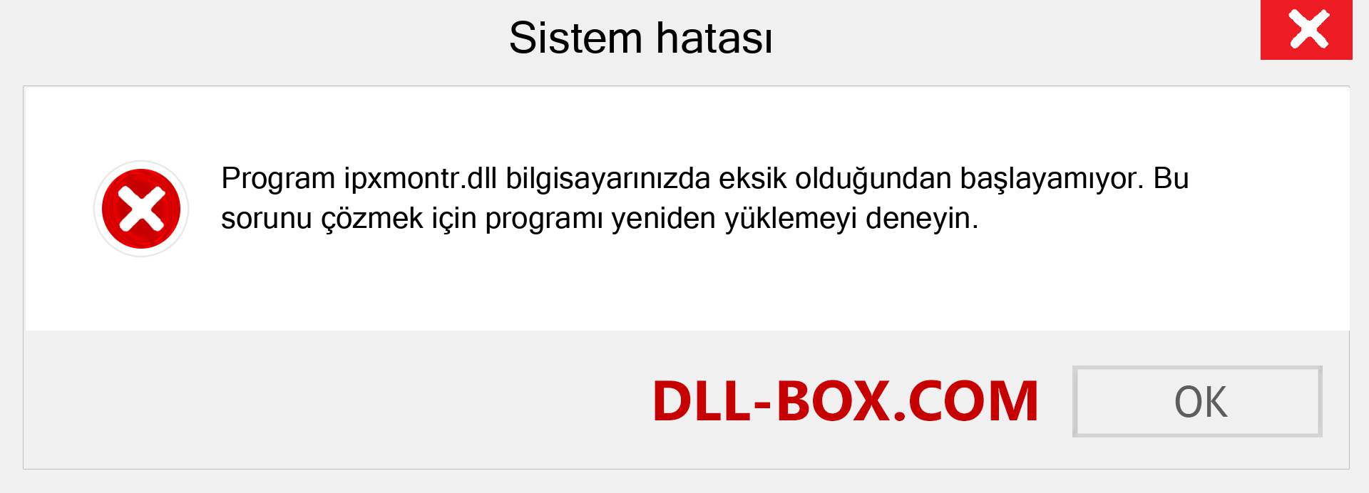 ipxmontr.dll dosyası eksik mi? Windows 7, 8, 10 için İndirin - Windows'ta ipxmontr dll Eksik Hatasını Düzeltin, fotoğraflar, resimler